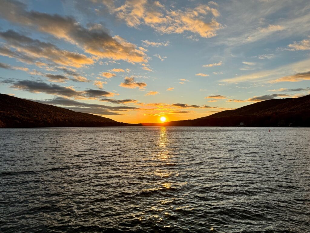 Lake Hauto Sunset